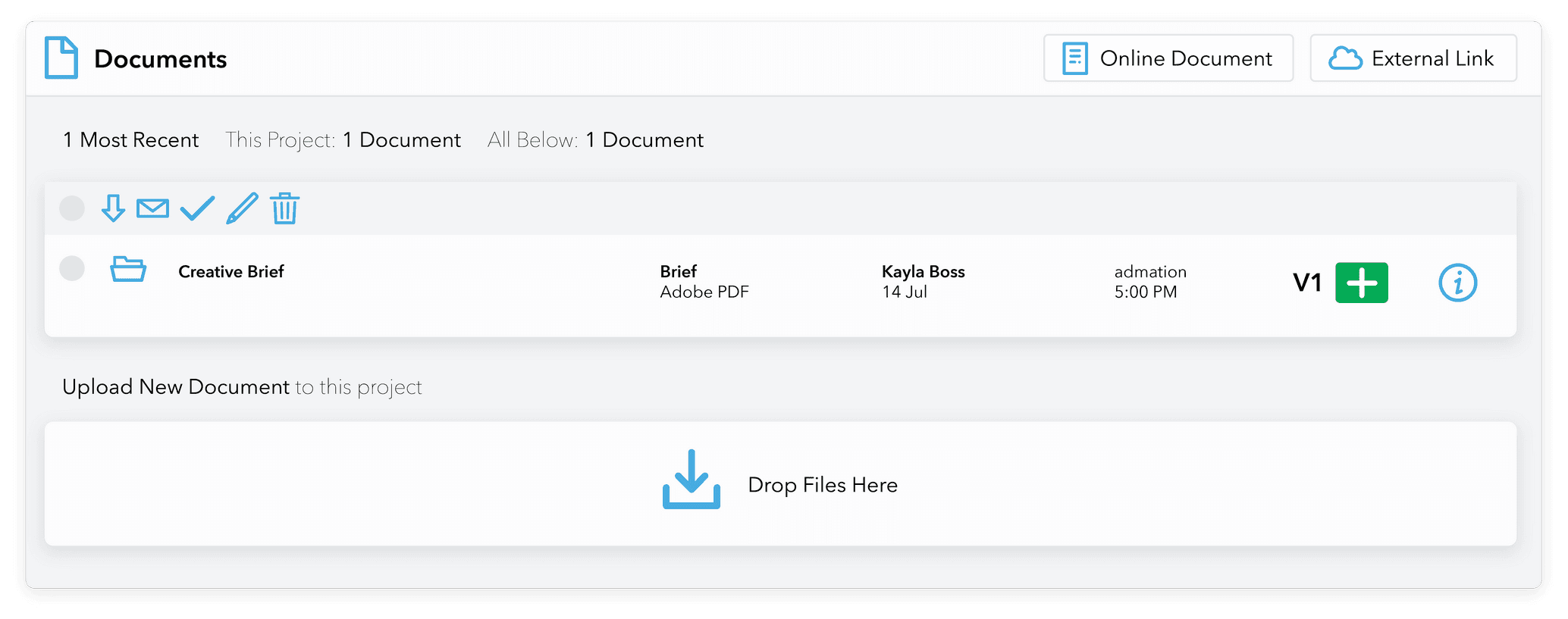 Admation: Document Management