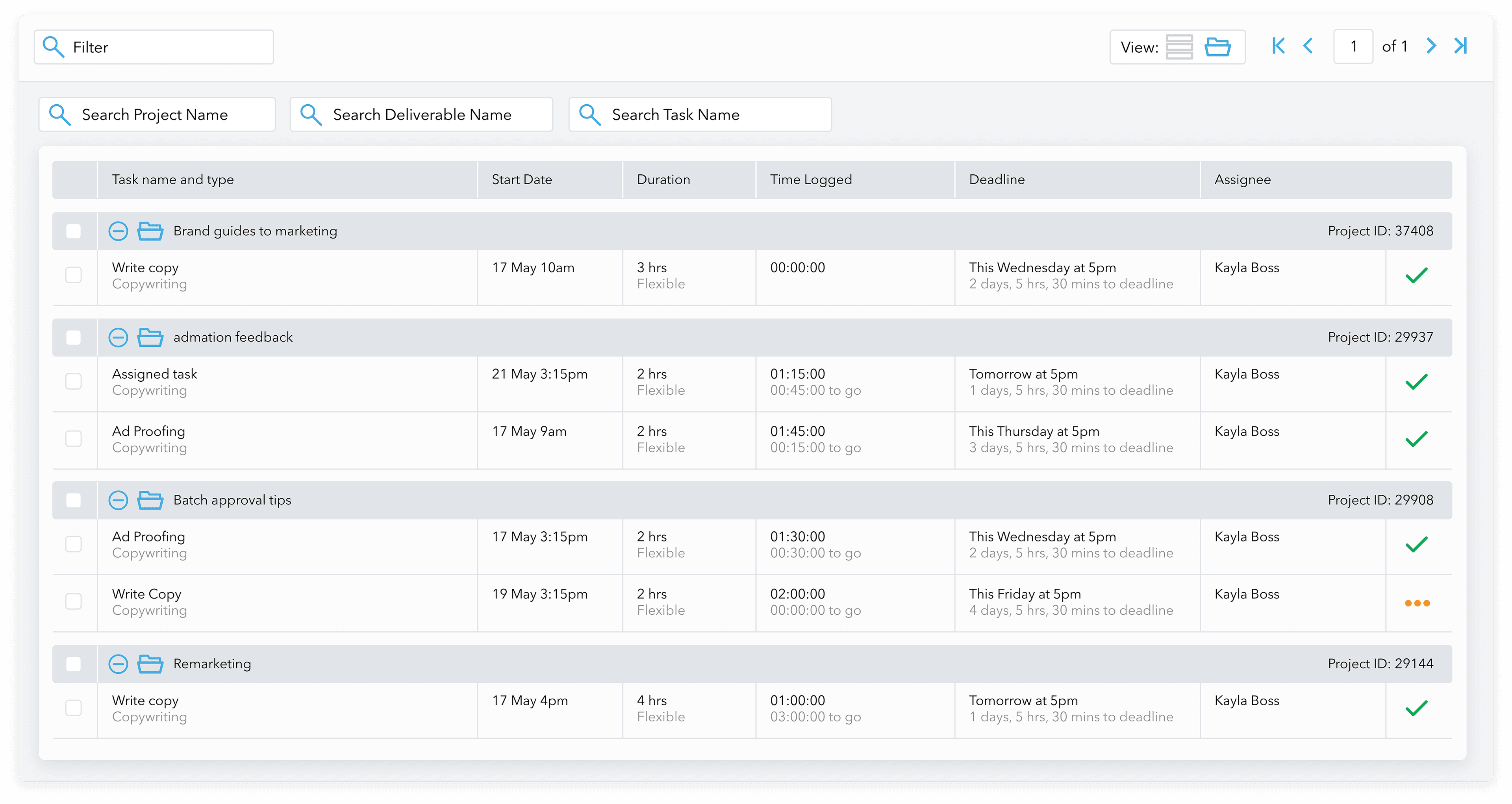 Admation: Manage your Tasks