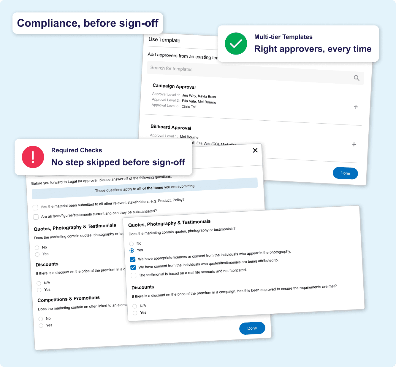 manage approvals and marketing compliance with admation