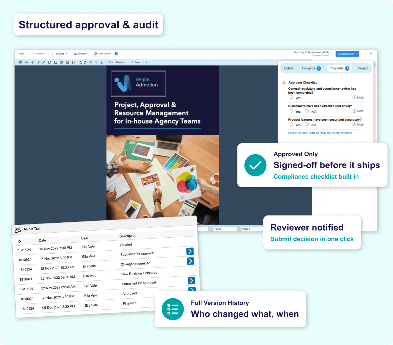 Approvals & Compliance: Only Approved Brand Assets Leave the Hub