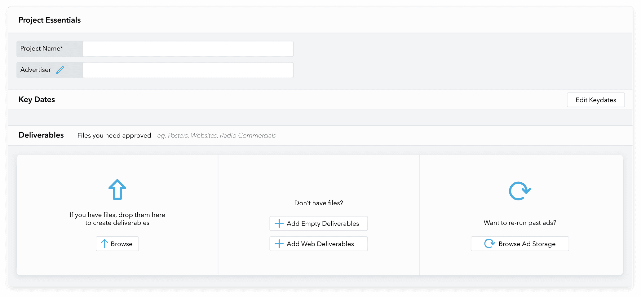 Admation: Project Setup