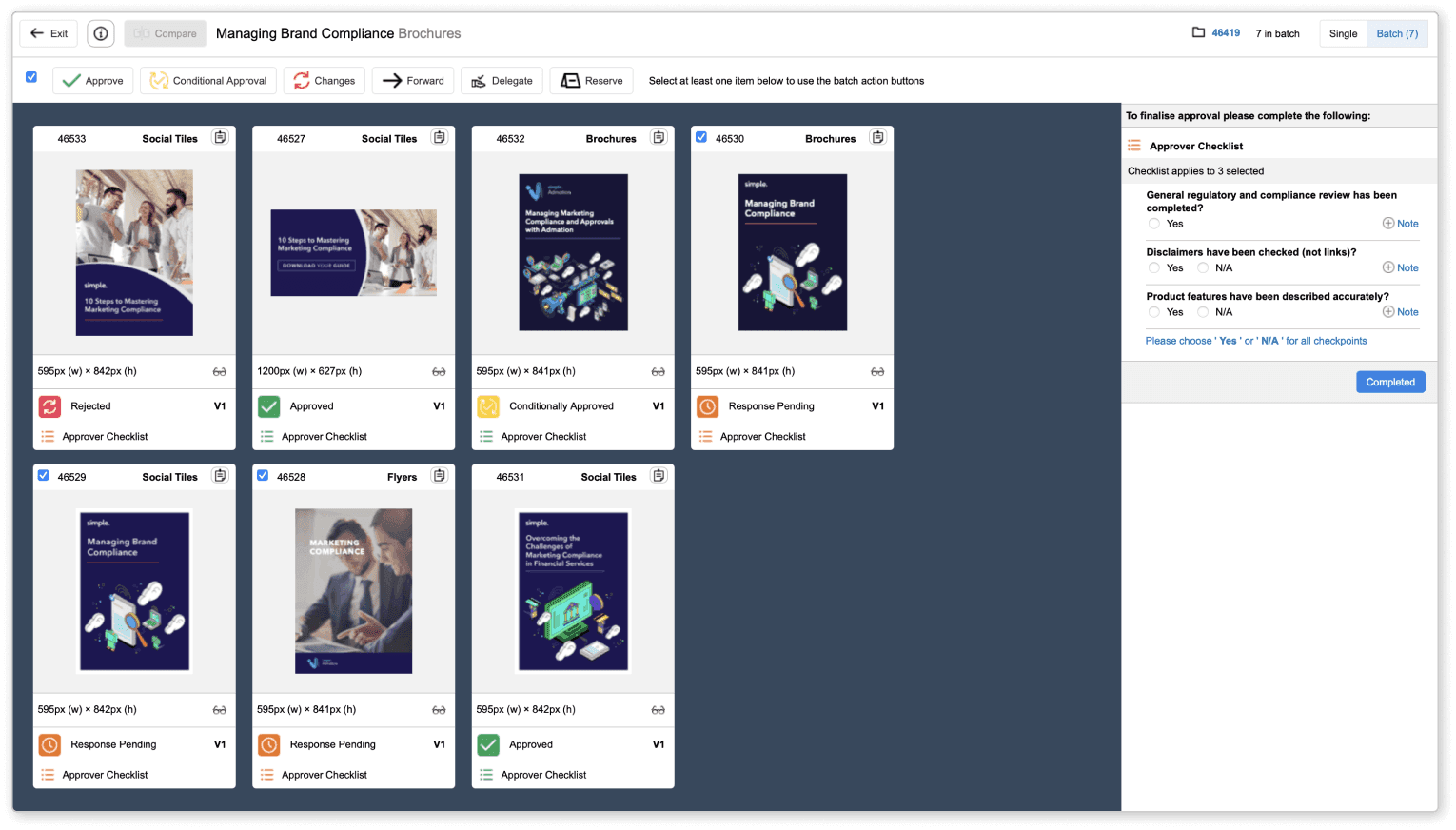 Admation Approval Centre